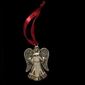 HARVEY LEWIS HOPE ANGEL SWAROVSKI ORNAMENT